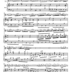 Aria, “Achzen und erbärmlich Weinen,” from Cantata 13, two versions