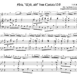 Aria from Cantata 158