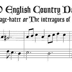 30 English Country Dances for soprano and alto recorders