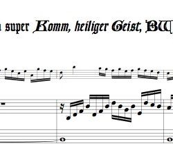 Bach Chorale Fantasia, BWV 651
