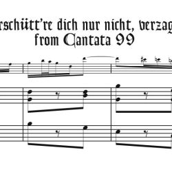 Aria from Cantata 99