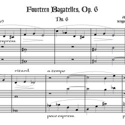 Bartok Bagatelle for Trio