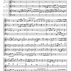 Bk. 1 Fugue No. 18 quartet