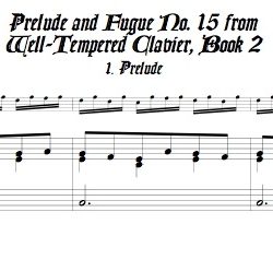 Bk2Prélude&FugueNo.15inBb