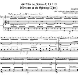 *Gretchen am Spinnrade* D. 118 for tenor or soprano recorder & keyboard