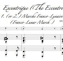 *La belle excentrique (Fantaisie Sérieuse)*