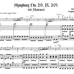 4th Mvt. from Symphony No. 29