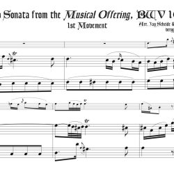 Trio Sonata from *Musical Offering* BWV 1079 Complete
