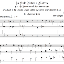 Wiskidy, For recorder trio, Alto 1, Alto 2—doubling Sopranino, Bass