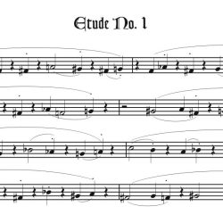 Etude No. 1