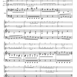 Aria, “Murre nicht, lieber Christ,” from Cantata 144, for two alto recorders and keyboard