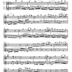 Aria, “Jesu, lass durch Wohl und Weh,” from Cantata 182, arr. for alto & tenor recorders