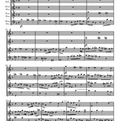 Quartet, K. 173, 4th mvt.