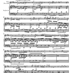 Aria, “Sol può dir che sia contento,” from <i>Scelta d’Arie</i>, for alto @415, then @440